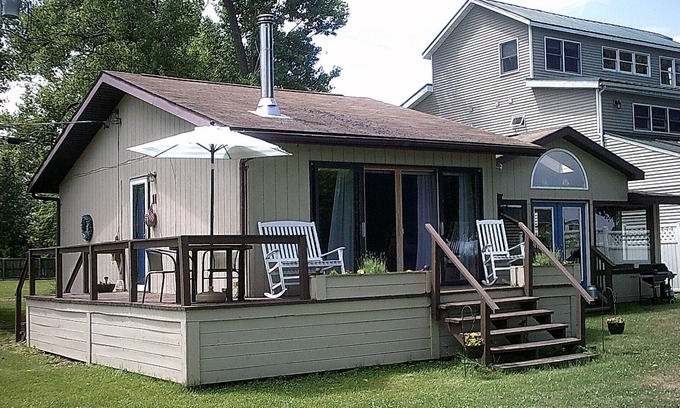 Youngstown Cottage | Small , Rustic Waterfront Cottage On Lake Ontario with the best sunsets ever.