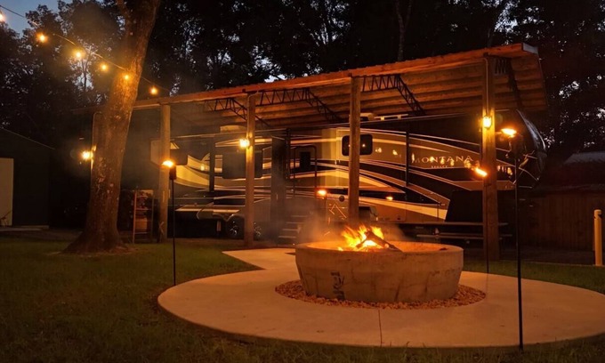 Cassadaga House | Small town glamping with fire pit; charming & cozy; secluded yet close to town