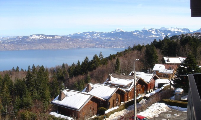 Thollon-les-Memises Apartment | Smart 2-bedroom apartment, great lake views, minutes from ski runs and beaches