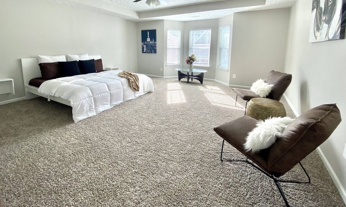 Conley House | Smart Home minutes from ATL with King Suite