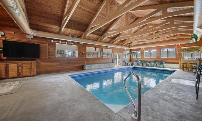 West Alton House | Smith's Point Retreat on Lake Winnipesaukee with indoor pool!