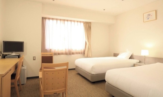 Hirosaki Hotel | Smoking Twin Room No meals For a room only/Hirosaki Aomori