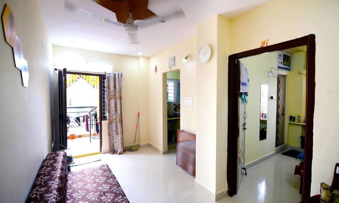 Begumpet Condo | SN301-Fully Furnished 1BHK AC,TV,300mbps@Suchitra