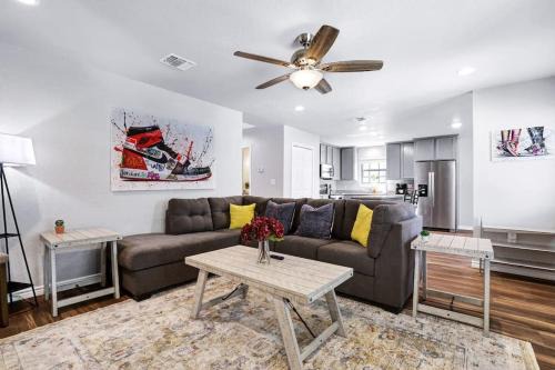 Eastside Promise Neighborhood House | Sneaker themed house near Downtown SA with 3 king beds