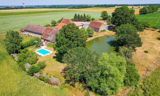 Poilly-lez-Gien Villa | So Villa Gouadiere (45) - Heated pool - Basketball - 2h Paris - 15p.