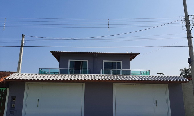 Jardim Santa Tereza House | Sobrado Novo-Indaia - Bertioga - North Coast-500 mts from the beach - 5 min. walk