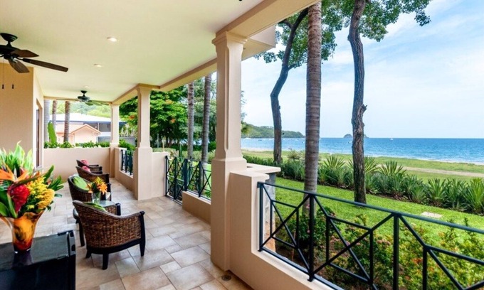 Playa Hermosa Condo | Sol y Mar 1C - Bottom floor Directly Beachfront!