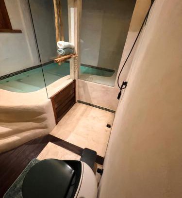 Santo Amaro do Maranhao House | Solar Kaeté - Suíte Jardim de Banho-Lençóis