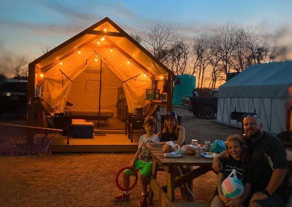 Prairie Lea Other | Son's Blue River Camp Glamping Cabin #15 Romantic Getaway on the Gorgeous San Marcos River