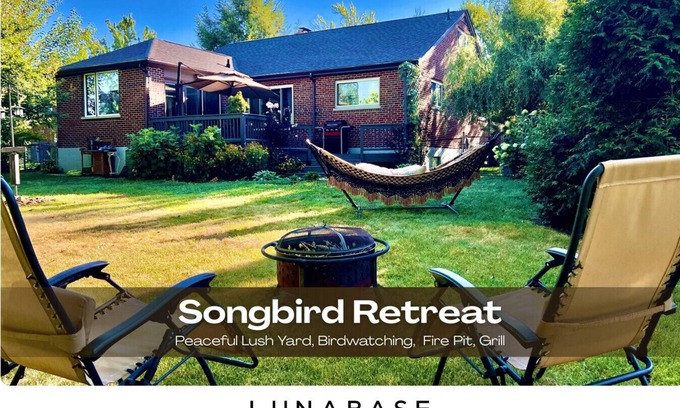 Anderson Township Apartment | Songbird Retreat | Lush Fenced Back Yard