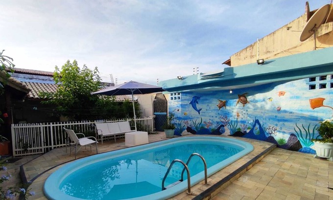 Coroa do Meio House | Sophisticated Townhouse with 5 Suites on Coroa do Meio Beach