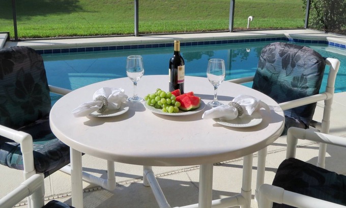 Tuscan Hills House | South facing pool with no rear neighbors close to Disney