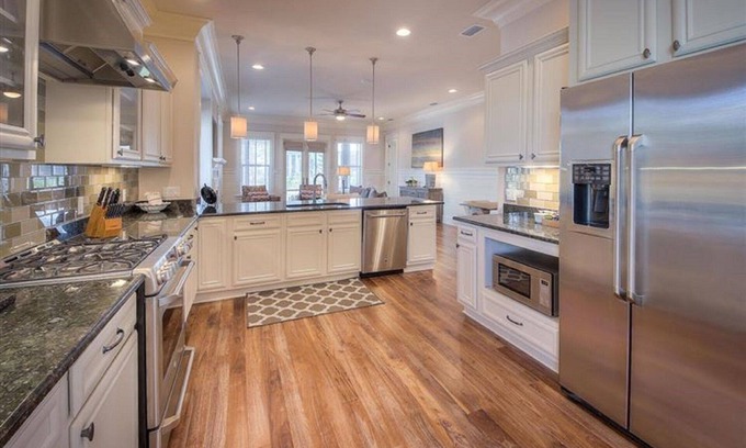 WaterSound West Beach House | South of 30a! Private Beach! Private pool, gas grill, and 4 bikes included!
