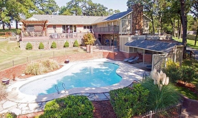 South Tulsa House | South Tulsa Private Gated Oasis