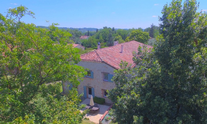 Saint-Loup House | South West in Gascony, Park with swimming pool, quiet comfort near Auvillar