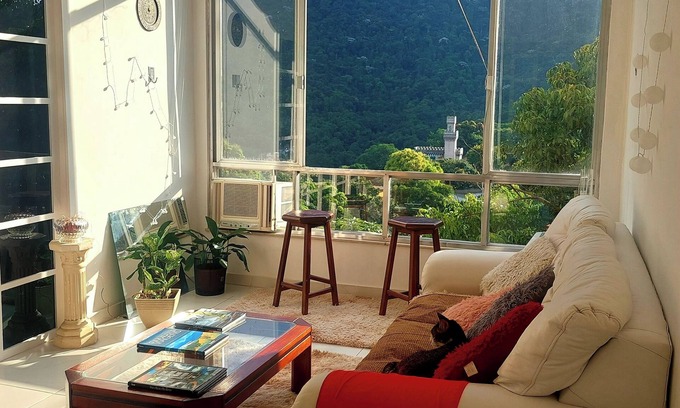 Santa Teresa Apartment | Spectacular view of Christ the Redeemer - Best in Rio: peace, arts and nature ,