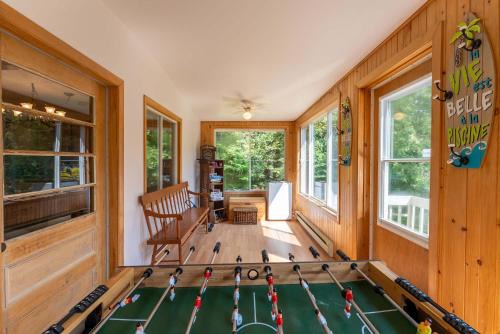 Entrelacs Ski Chalet | Spa - Babyfoot - Le Panache