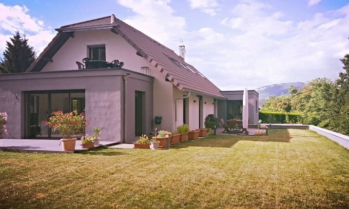 Aix-les-Bains Apartment | Space, calm, beauty in Tresserve facing the Revard!
