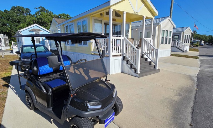 Kissimmee Resort | SPACIOUS 1 BEDROOM HOUSE GOLF CART IN DISNEY AREA 5 STAR RATED MILL CREEK RESORT