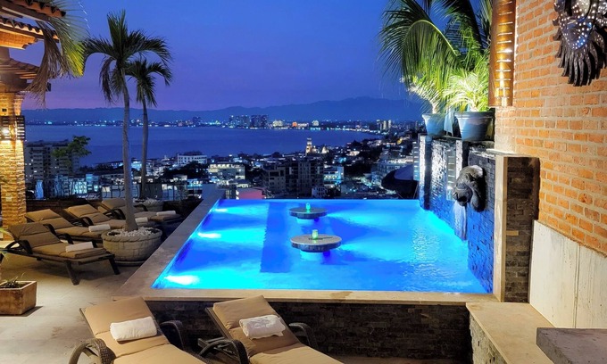 Romantic Zone Ski Chalet | Spacious 15-Bedroom Villa with Stunning Bay Views
