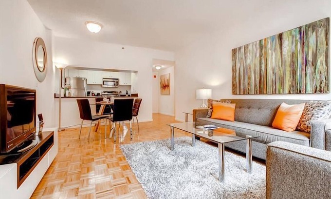 Hoboken Apartment | Spacious 1BR | Work Remote | Laundry + Kitchen | Hoboken