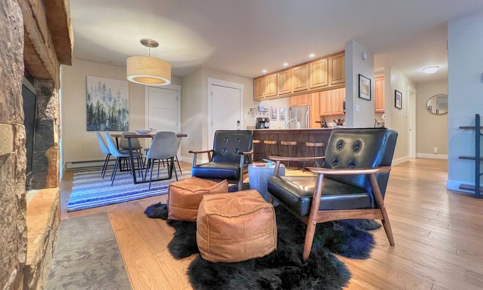 Crested Mountain Village Apartment | Spacious 2 Bdrm, Short walk to lifts! Perfect for a Family!