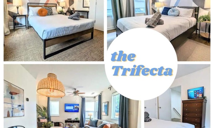 Biddleville House | Spacious 3 bedroom/3 bathroom townhome minutes from Uptown Charlotte.