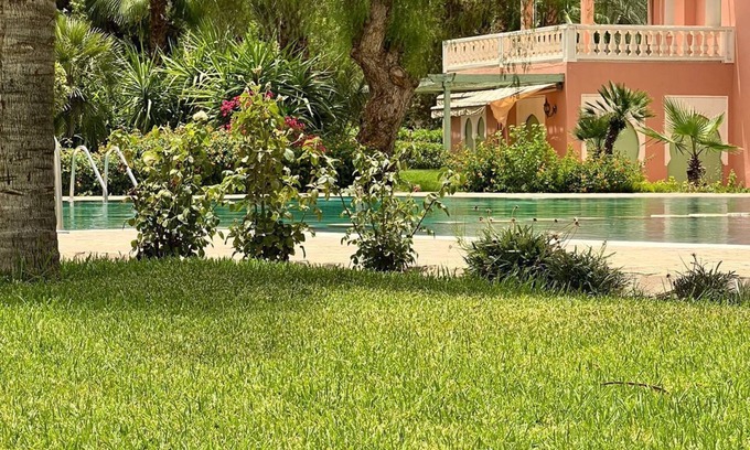 Palmeraie Villa | Spacious 3-bedroom villa with WiFi, fitness room in beautiful Marrakech