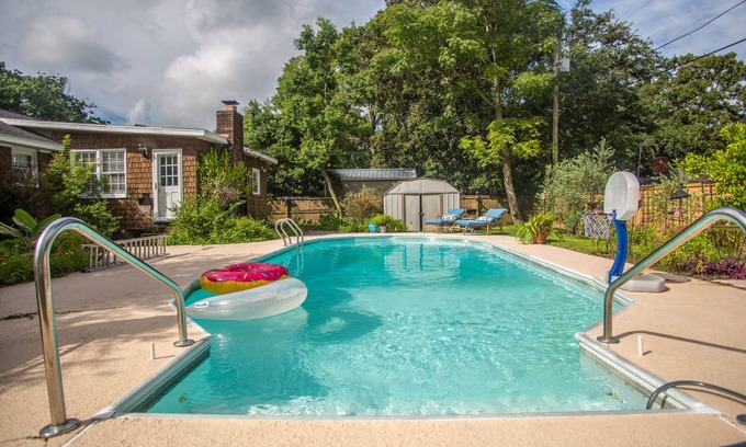 West Ashley House | Spacious 3 bedroom with pool in quiet neighborhood