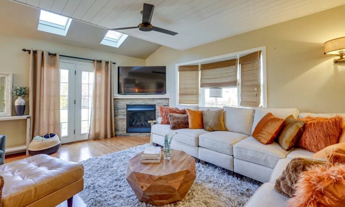 Lumberton House | Spacious 4-bedroom house in charming Lumberton Township