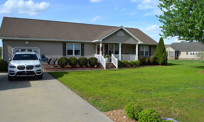 Elizabeth City House | Spacious 4-bedroom home with country charm in Elizabeth City.