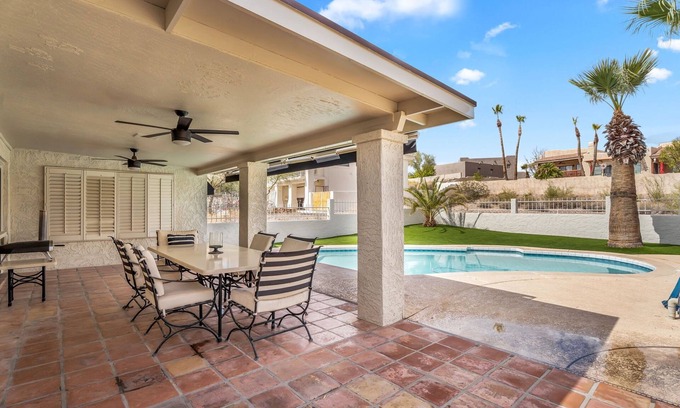 Phoenix House | Spacious 4-bedroom house perched on a hill with stunning desert views!