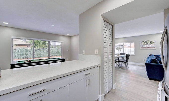 Richmond West House | Spacious 4-bedroom house in awesome Miami with Wi-Fi, AC, Heated Pool.