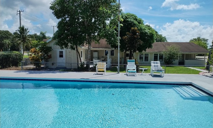 Fort Pierce House | Spacious 4-bedroom house in delightful Fort Pierce with WiFi, AC