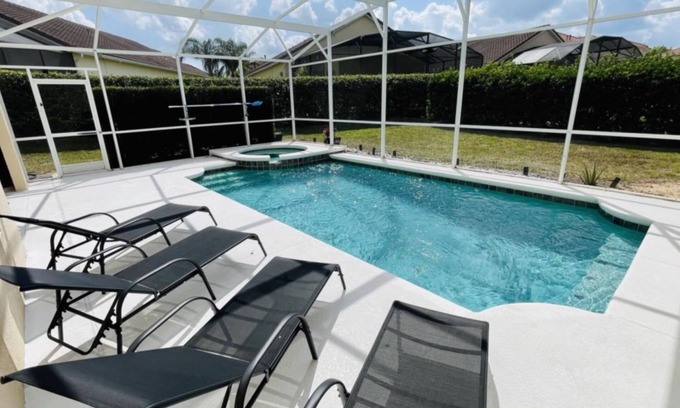 Tuscan Hills Villa | Spacious 5BR Gated Resort Villa w/Private Pool & Spa – Near Disney!