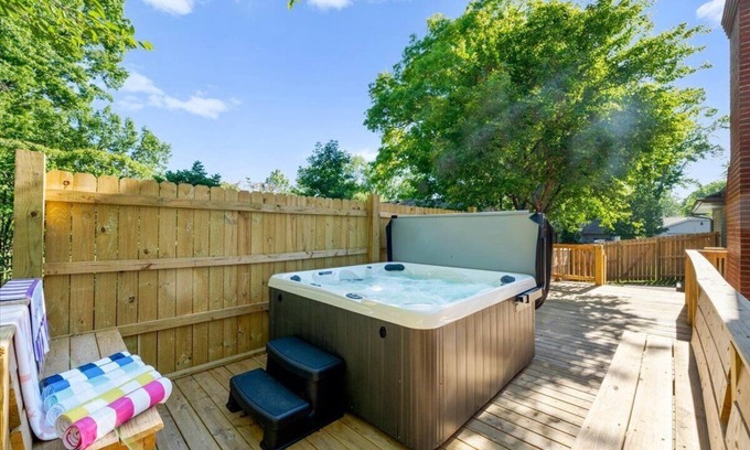 Prairie Village House | Spacious 5BR home! Private gym, hot tub, game room, theater, Solo Stove fire pit