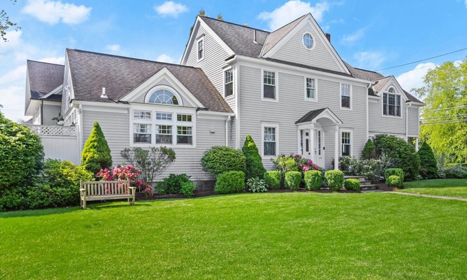Old Greenwich House | Spacious 5BR Old Greenwich Village Home - Walk/Bike to Beach, Train to NYC