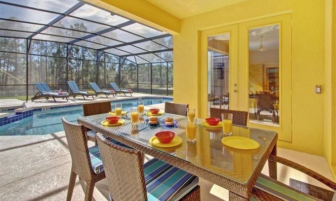 Watersong House | Spacious 6-Bedroom Home with Private Pool, spa & Game Room