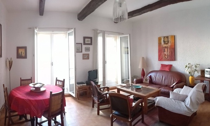 Gares Apartment | Spacious and bright apartment, large terrace, near StRoch main station