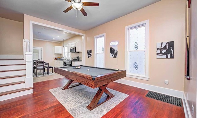 Fountain Square House | Spacious and Fun 4BR w/Pool Table and more!