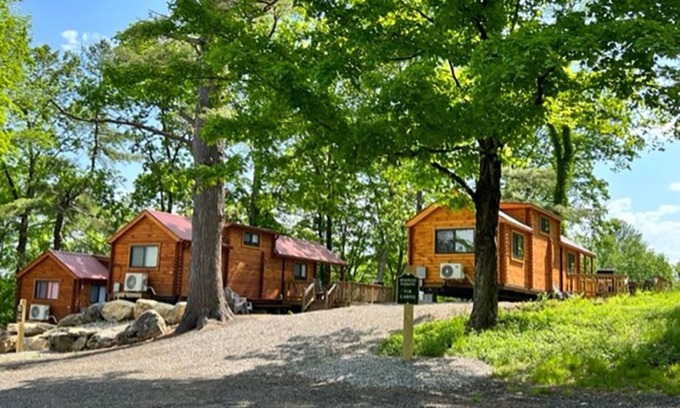 Ashford Cabin | Spacious and new deluxe cabin in family campground in Northeastern CT