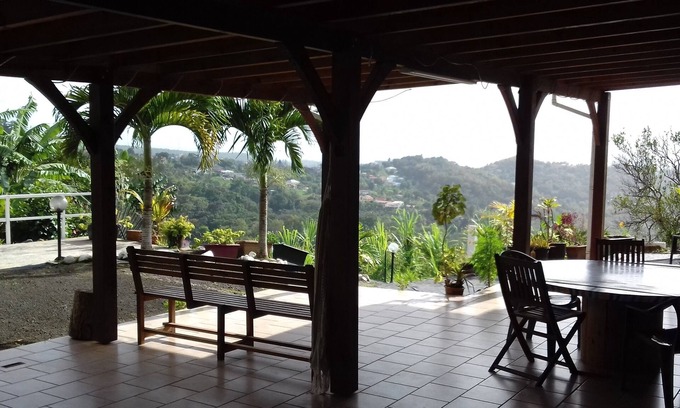 Riviere-Salee Apartment | Spacious and pleasant T2 on the ground floor with large veranda