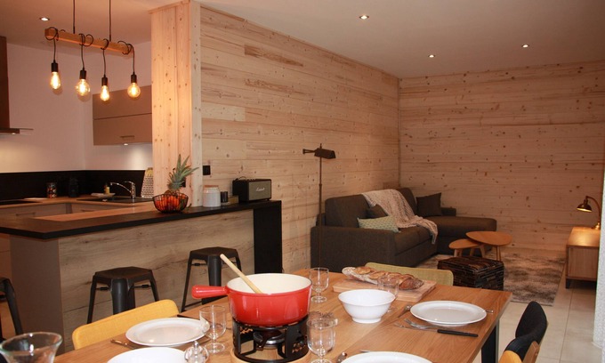 Morillon Apartment | Spacious apartment of 95 m2 in Morillon Village with private garage.