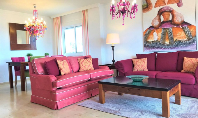 Buenas Noches Apartment | spacious apartment for 5 people on beachfront w. panoramis views