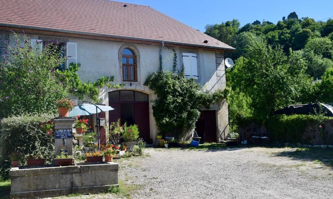 La Tour-du-Meix Apartment | Spacious apartment in old farm close to Lac de Vouglans