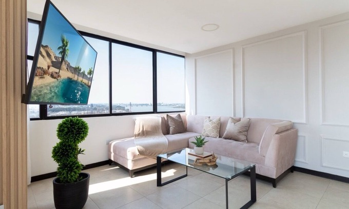 Puerto Santa Ana Apartment | Spacious Apartment with City View
