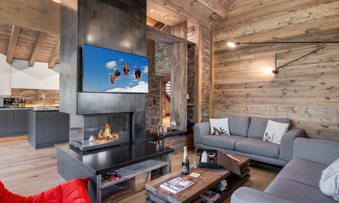 Meribel Village Apartment | Spacious Apartment with Hammam and Electric Cart, Close to Ski Lifts