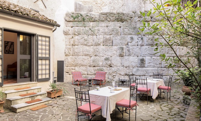 Spoleto Apartment | Spacious Artist's Home with Ancient Roman Walled Garden