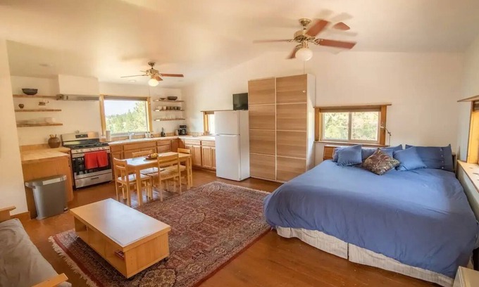 Helena West Side Apartment | Spacious artist's studio loft apartment with viewnn