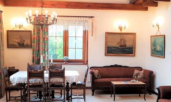 Kopalino Villa | Spacious Baltic Manor House in 6000 m2 garden. Beach & Forest. Privacy & comfort